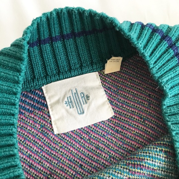 Anthropologie MultiColored Floral Sweater - Picture 3 of 11